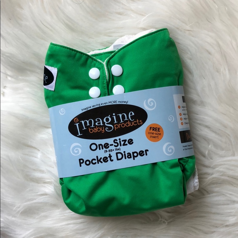 NWT Imagine OS Pocket Cloth Diapers